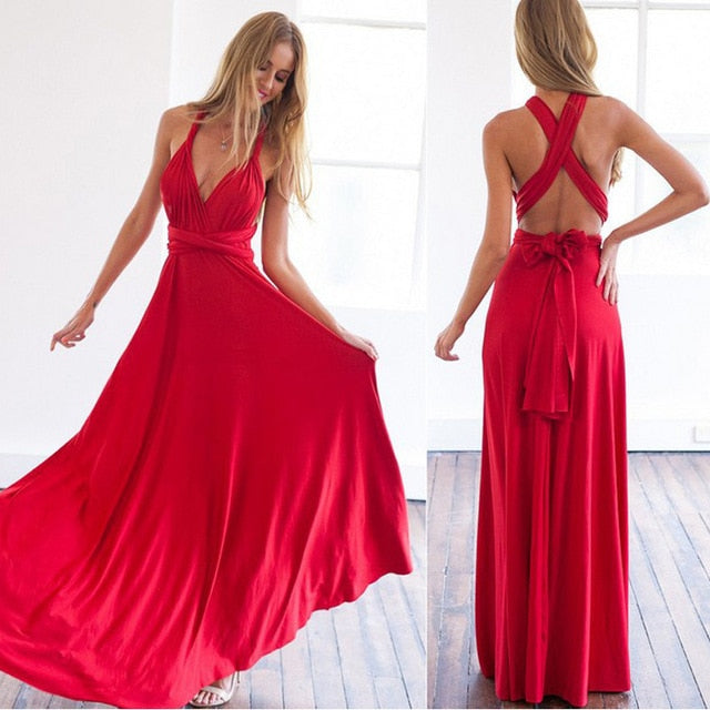 Red dress