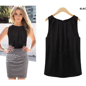 lacy chiffon blouse
