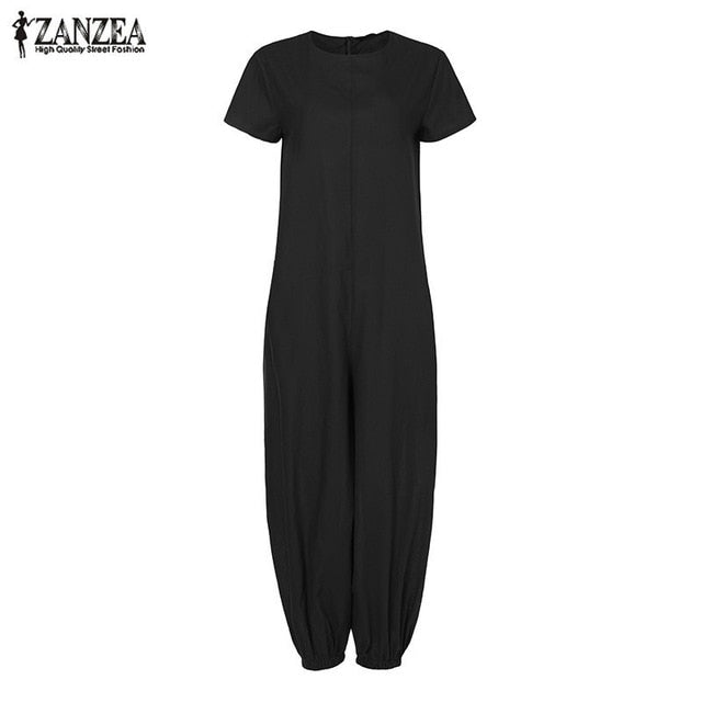 ZANZEA short sleeve jumpsuit