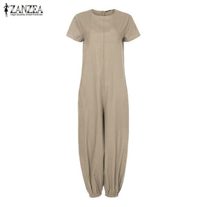 ZANZEA short sleeve jumpsuit