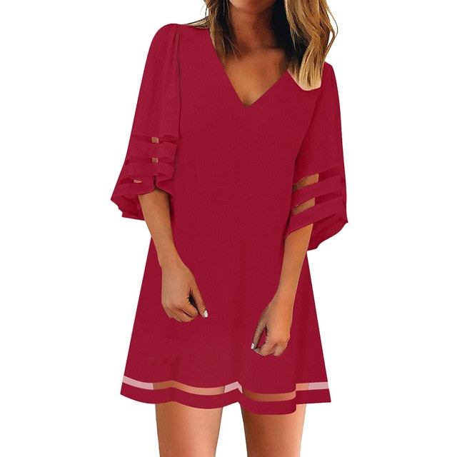 loose sleeve dress