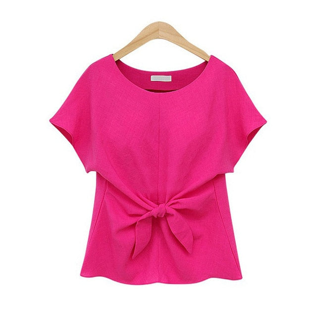 short sleeve blouse