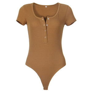 Short sleeved body suit