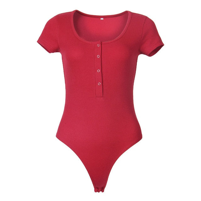 Short sleeved body suit